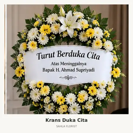 Krans Bunga Duka Cimahi Tengah